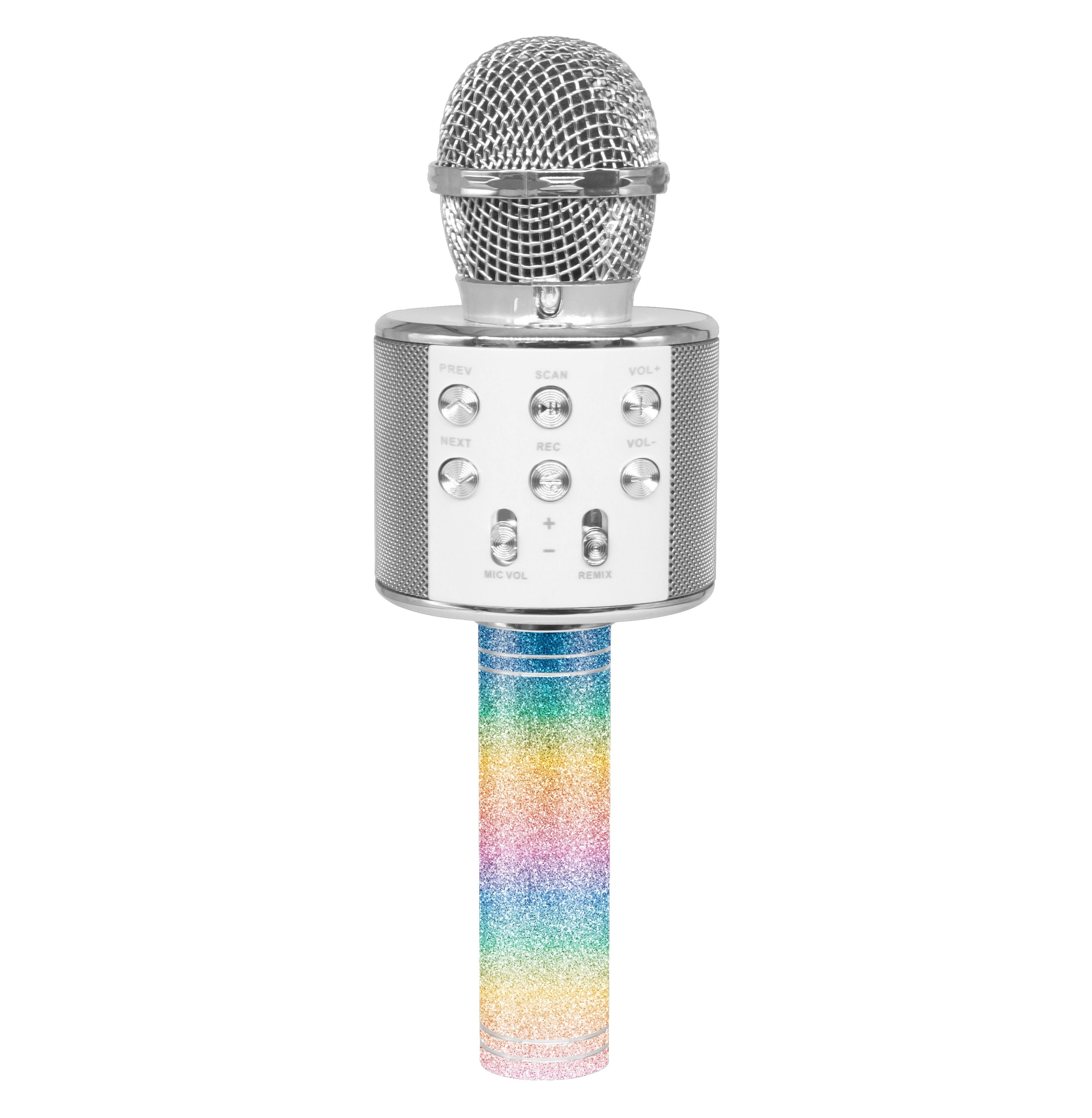 Delia's Glitter Karaoke Microphone Speaker